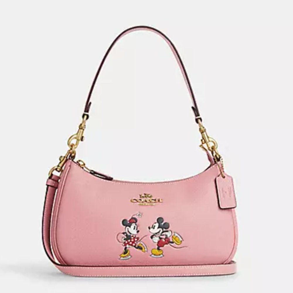 Coach - Teri Shoulder Bag With Ice Skate Motif (NWT)